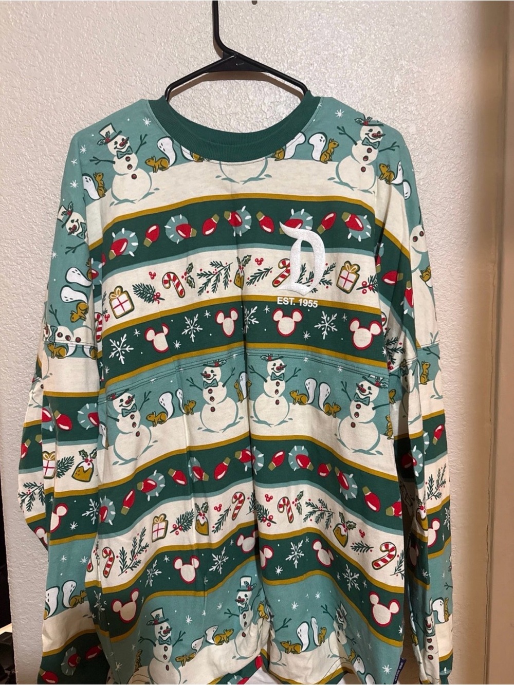 Disney’s Men’s Christmas Spirit Jersey